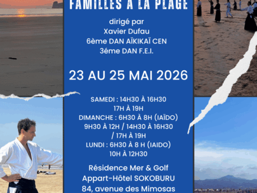 Stage Privé, Xavier DUFAU, Hendaye (64), 23-24 & 25/05/2026