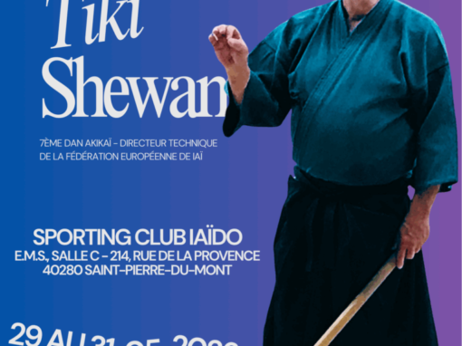 Stage Privé, Malcom TIKI SHEWAN, St Pierre-du-Mont (40), 29-30 & 31/05/2026