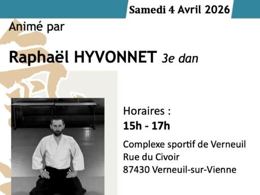 CID LIMOUSIN Stage « Jeunes », Raphaël HYVONNET, Verneuil-sur-Vienne (87), 04/04/2026