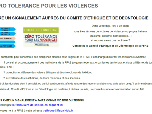 Lutte contre toutes les formes de violences : la Fédération (FFAB) et les organes territoriaux sont engagés !