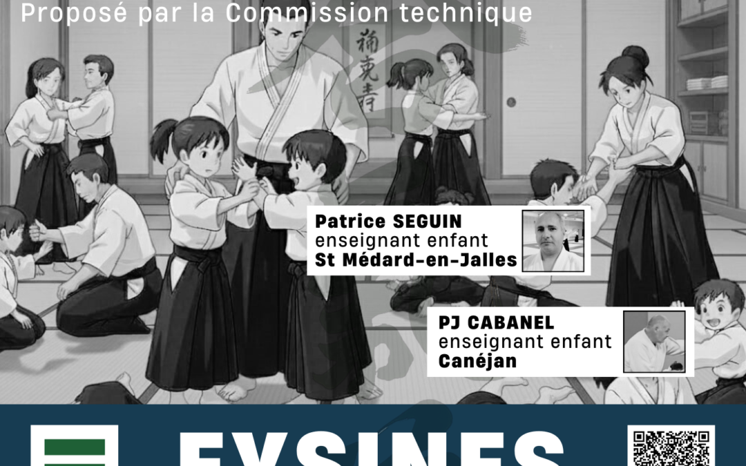 Stage « Enfants », Patrice SEGUIN & PJ CABANEL, Eysines (33) 07/02/2026