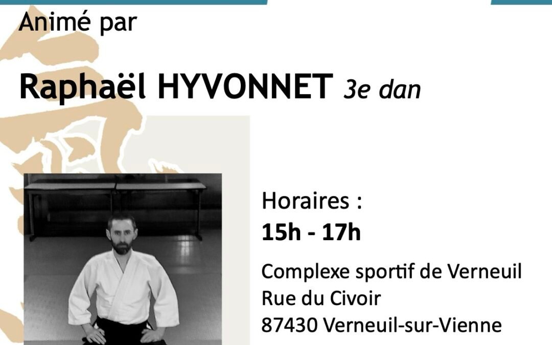 CID LIMOUSIN Stage « Jeunes », Raphaël HYVONNET, Verneuil-sur-Vienne (87), 04/04/2026